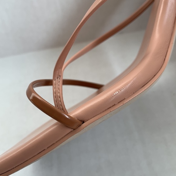 Jeffrey Campbell Nude Strappy Sandals Size 9 - Picture 13 of 15